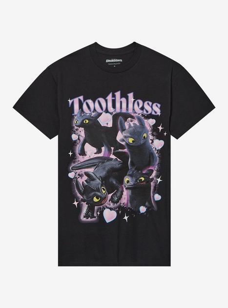 How To Train Your Dragon Toothless Collage Girls T-Shirt | Hot Topic