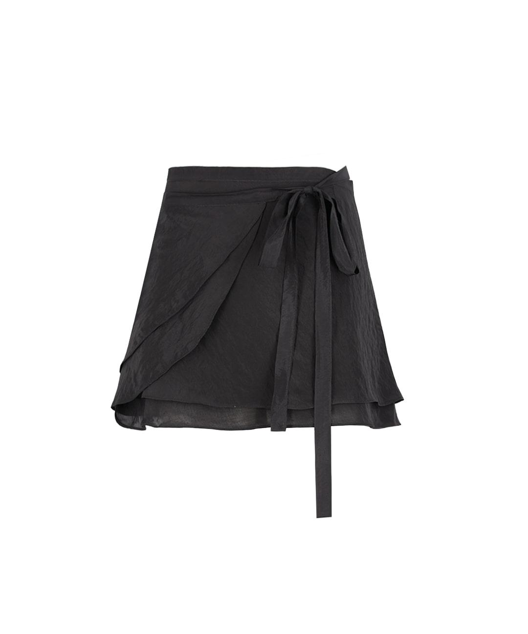 Rosy rap skirt