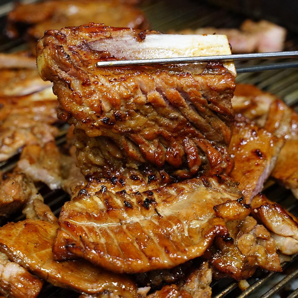 [논산 태능초가집갈비] 국내산 한돈 숙성 양념돼지갈비 1kg