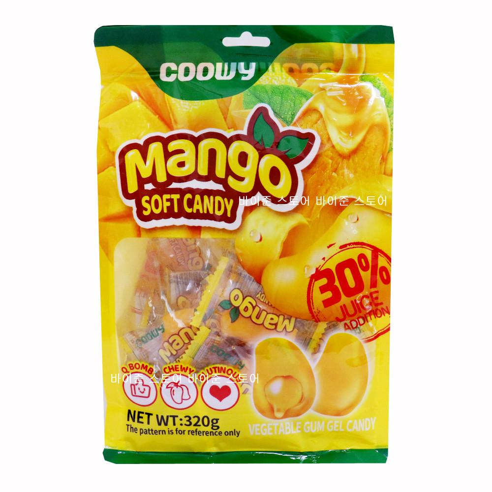 베트남 망고젤리 다낭 한시장 COOWY MANGO SOFT CANDY [원산지:중국]