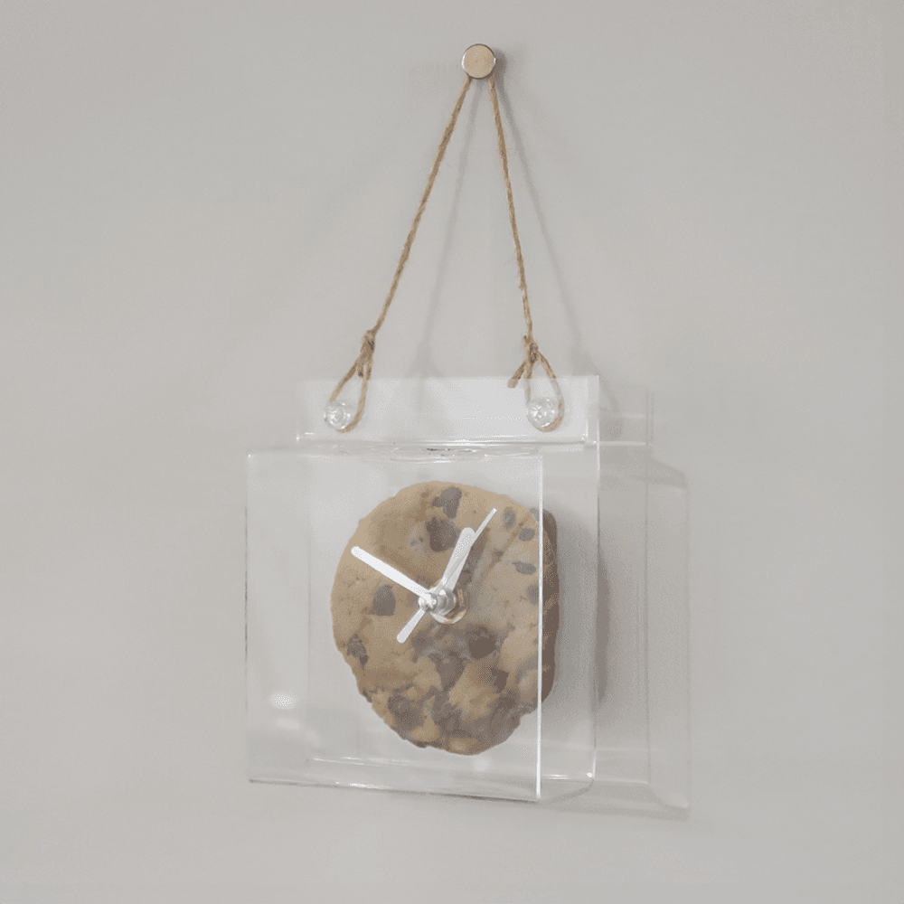 빵바구니 미니벽시계