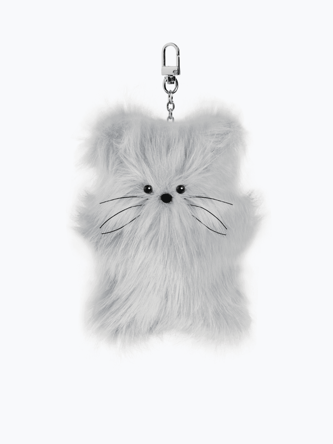 [FAD] CAT KEY RING (LIGHT GREY)