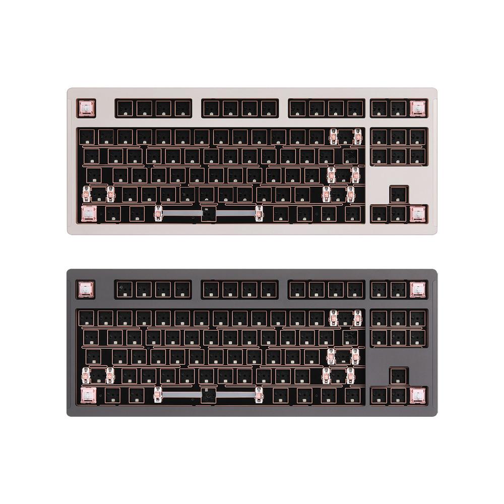 SPM AL87A 풀 알루미늄 텐키리스 TKL 핫스왑 커스텀 기계식 키보드 베어본 DIY키트