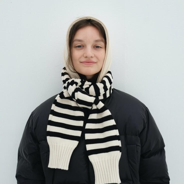 슬리브 머플러 (Stripes)