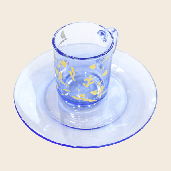 [바다에서 만나요] pattern mug cup
