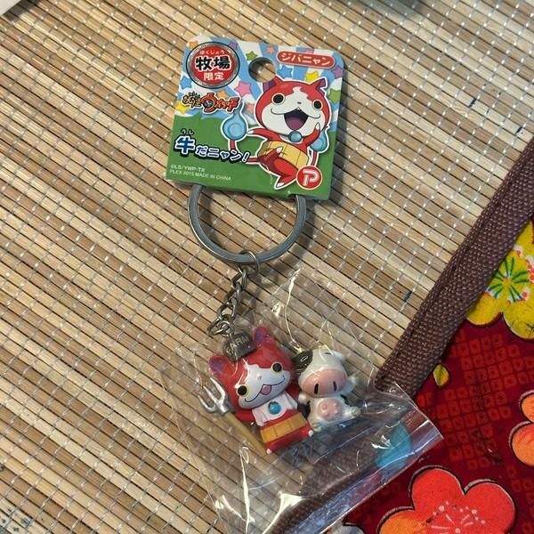 요괴워치 지바냥 피규어 키링