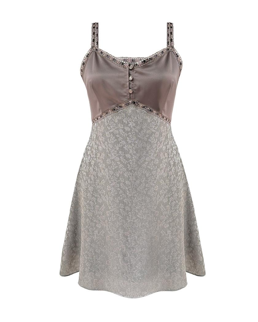 루루서울 Milk Cocoa Dress (Mocha Brown)