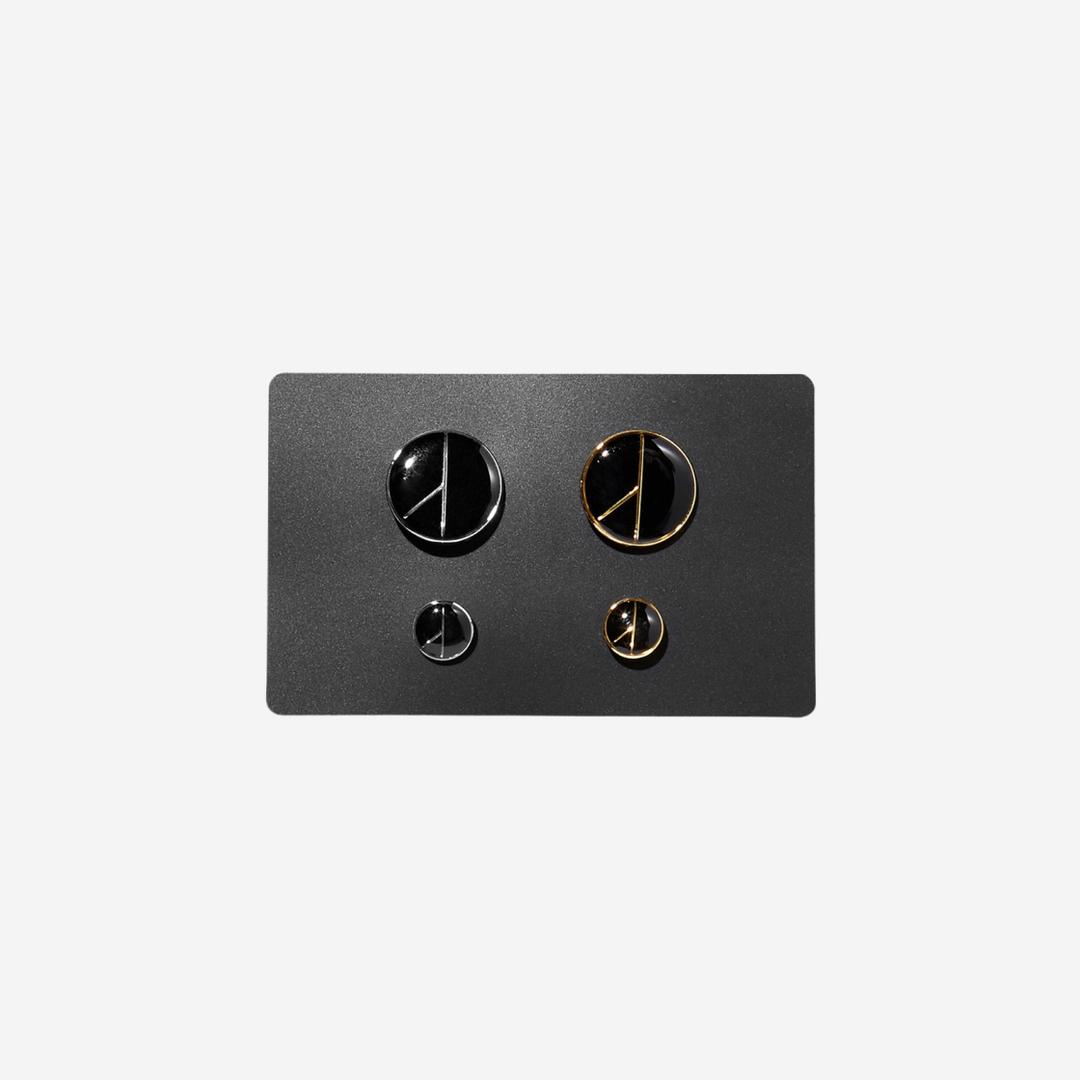 Peaceminusone Logo Pin Set #2