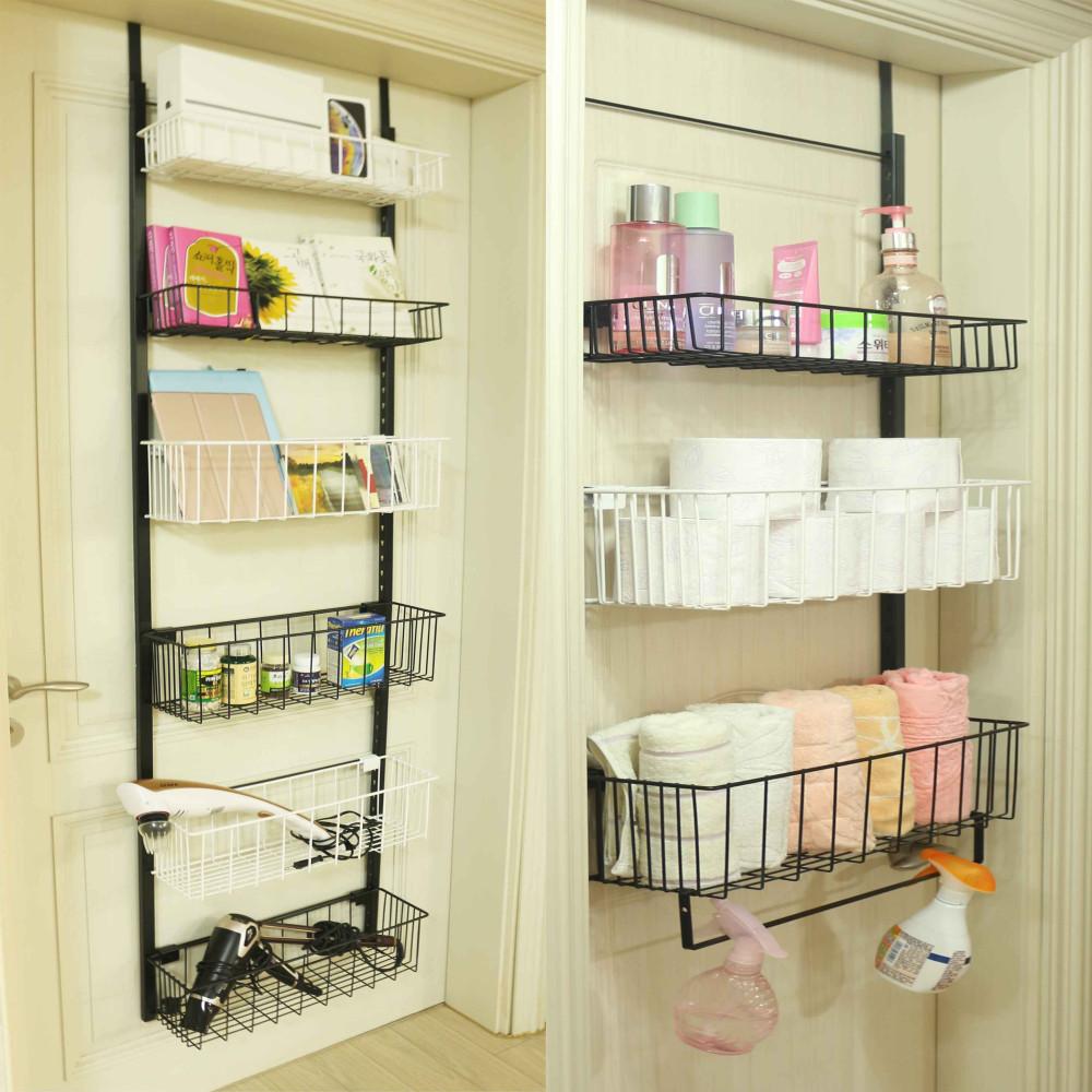 라비스 철제 내맘대로 문걸이 수납 선반 욕실 도어선반