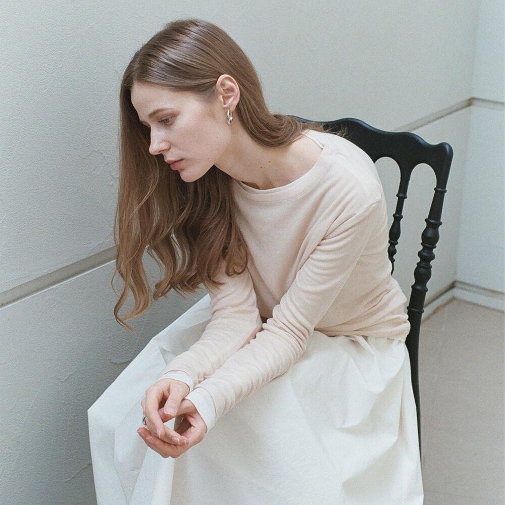 Second Skin Jersey Top (Light Peach)