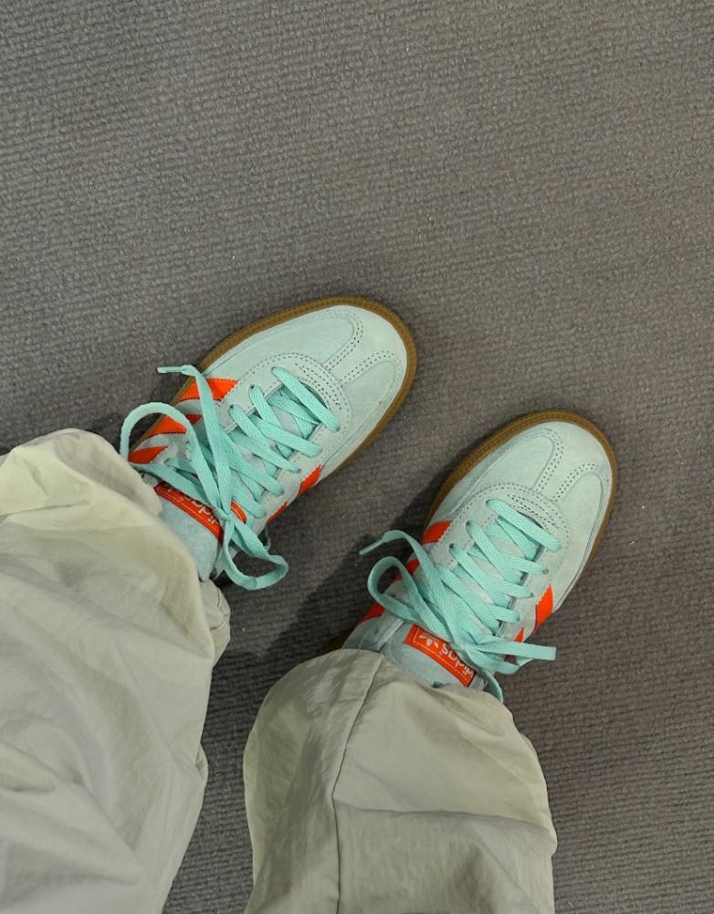 아디다스 우먼스 핸드볼 스페지알 아쿠아 오렌지 IH5374