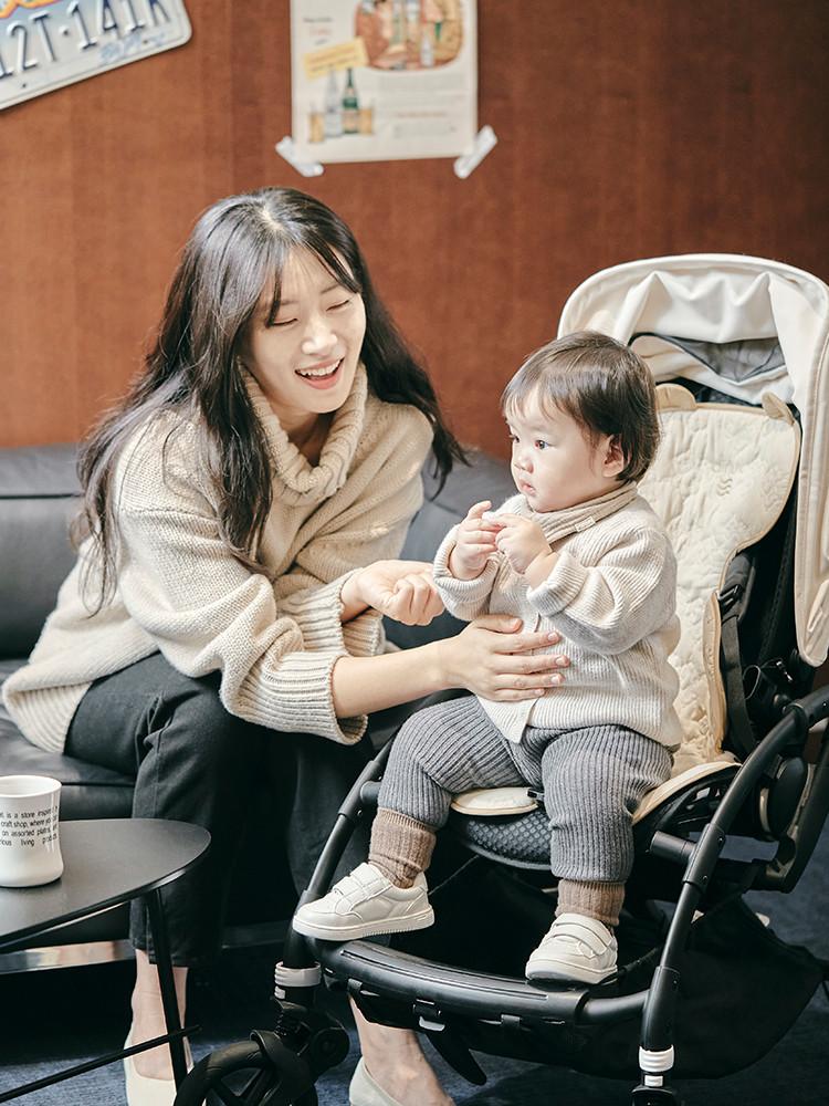 [예약구매] NEW 폴레드 에어러브웜 유아 유모차 시트 온열 발열 라이너