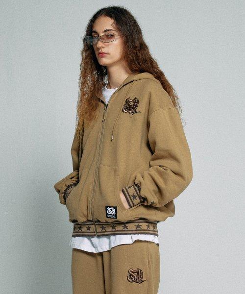 언더마이카 Undermycar Mu.11 Anti Fxxking Logo Play Oversized