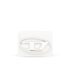 SS24 디젤 지갑 Diesel Wallet With Logo Womens White