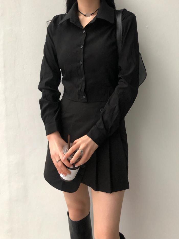 Crop Basic Shirt (long sleeve)