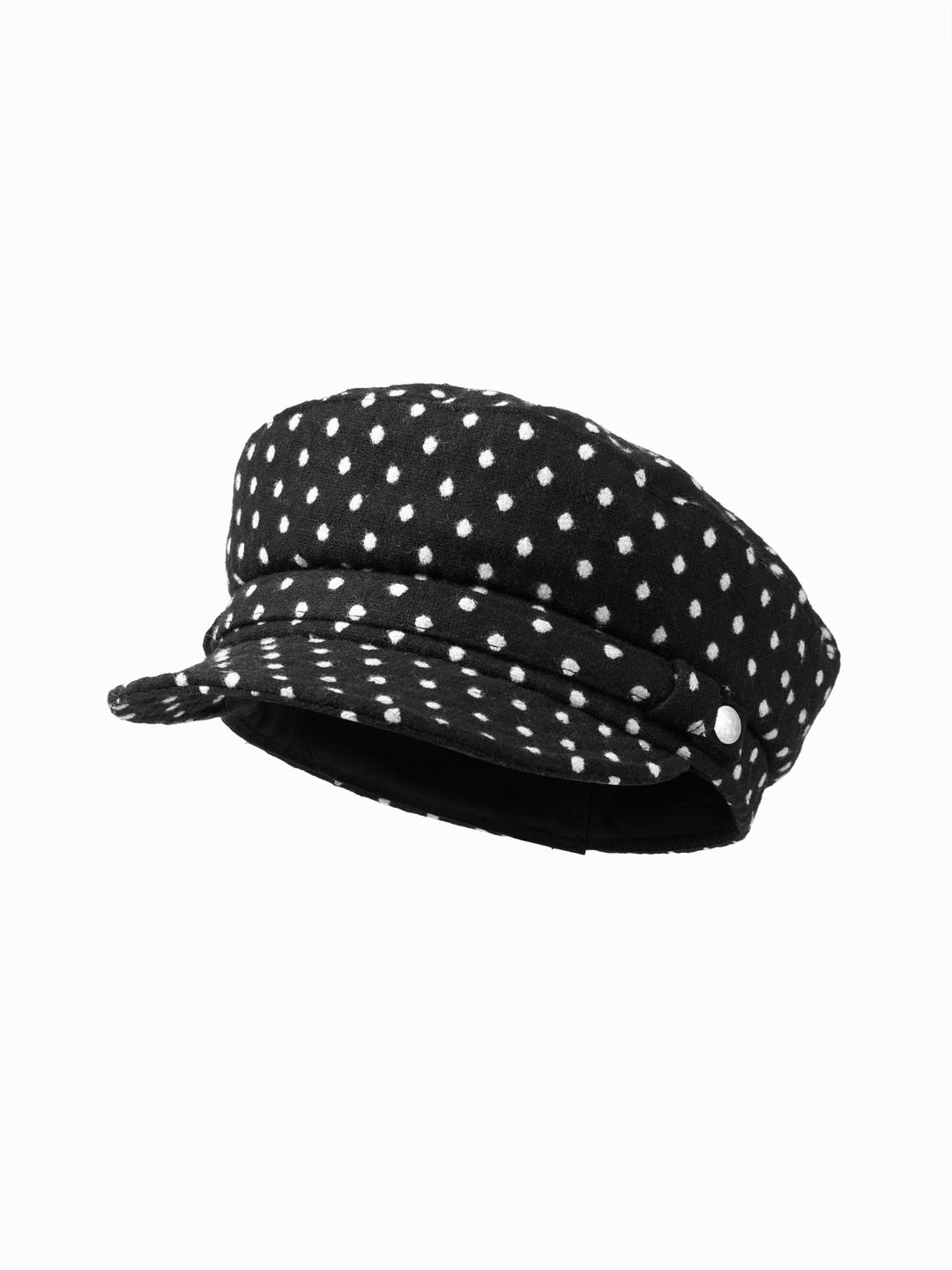 POLKA DOT BERET HAT