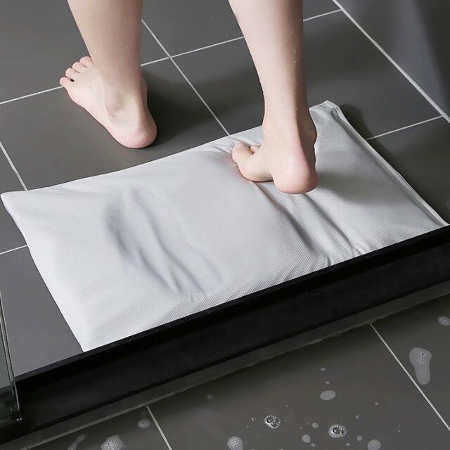 빨아쓰는 순간 흡수 규조토 욕실 화장실 발매트 2color