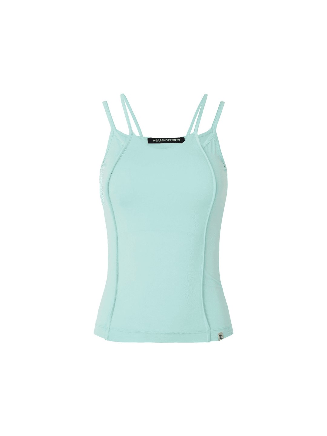 Double String Sports Sleeveless Emerald