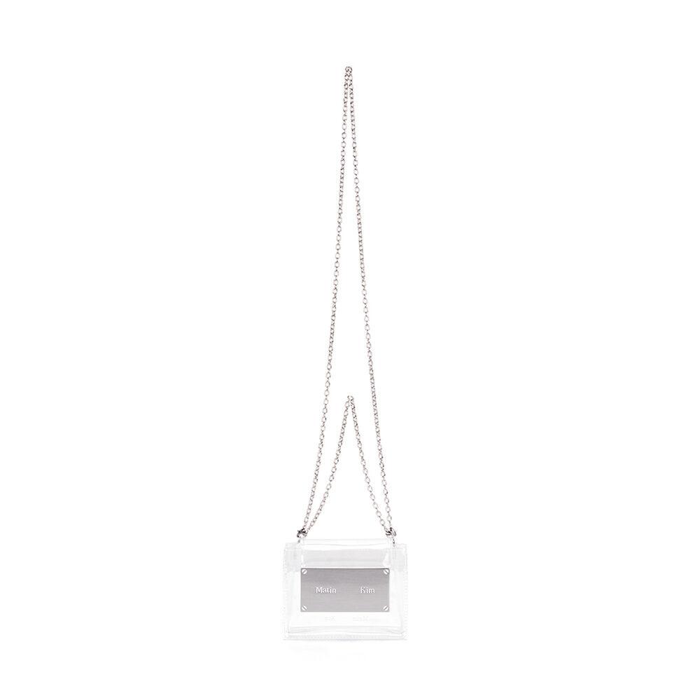 ACCORDION JELLY MINI BAG IN CLEAR