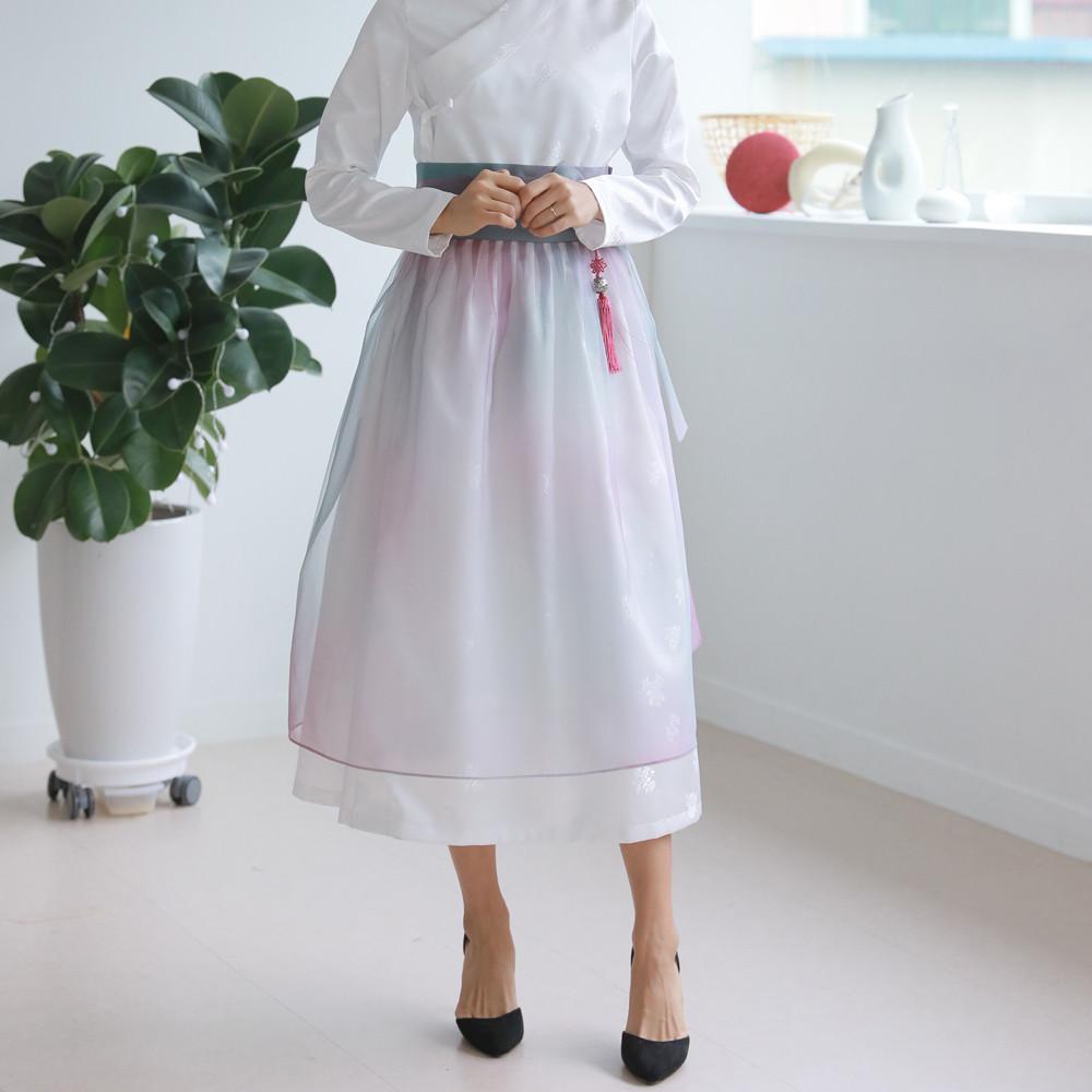 생활한복 오로라  덧치마