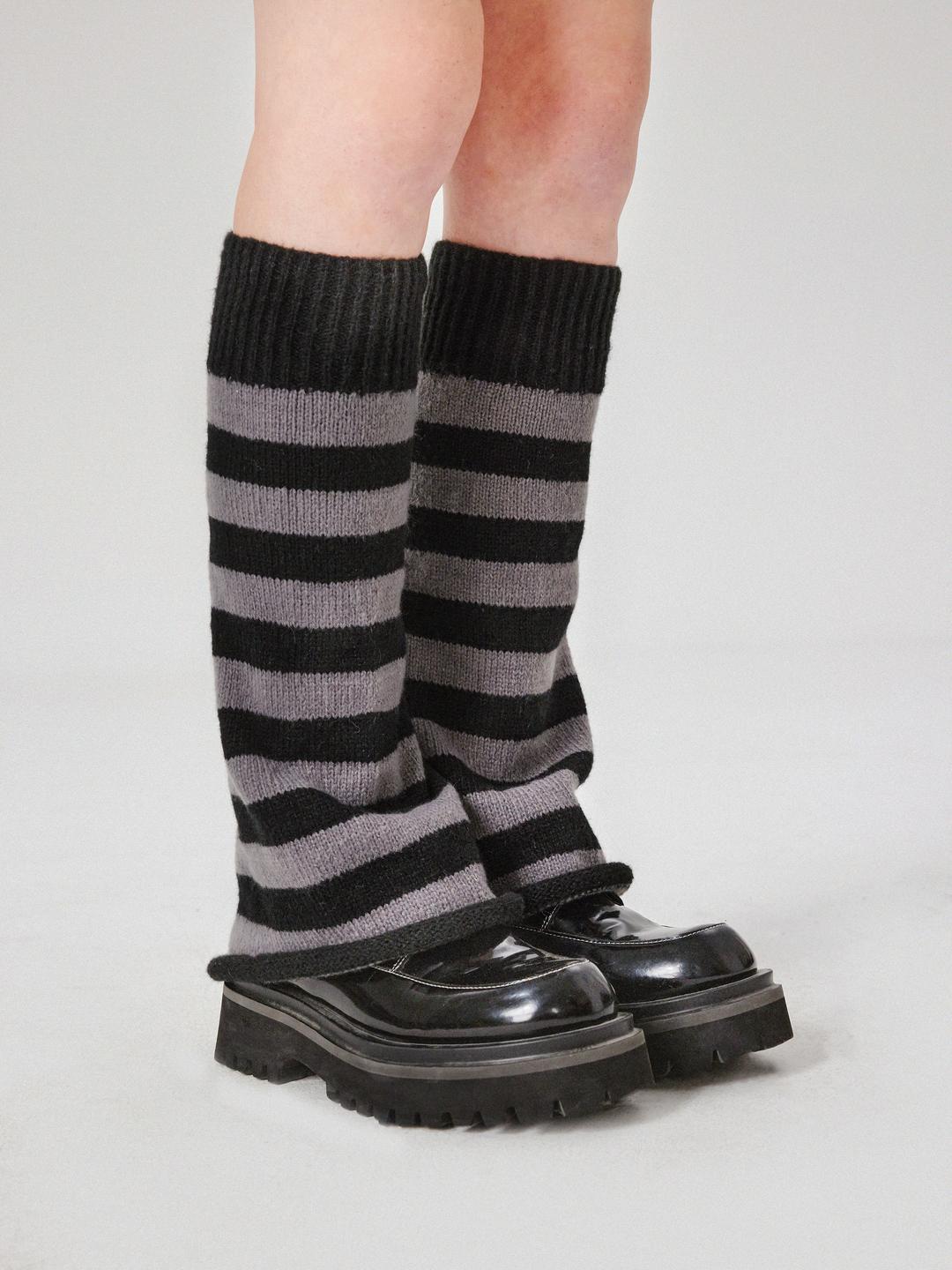 Stripe Leg Warmers
