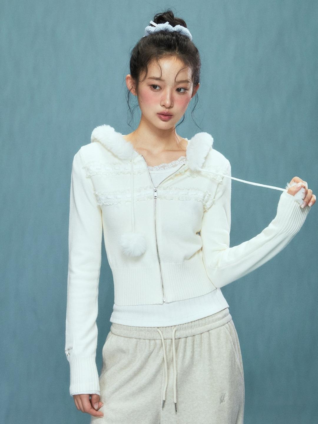 Weekendhub Hairball Slim Hoodie Zip-Up