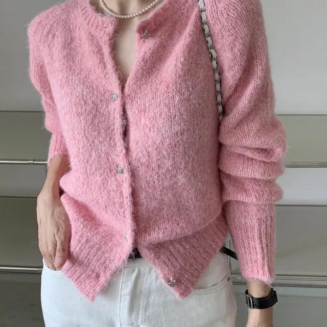 Soul 알파카 울 가디건