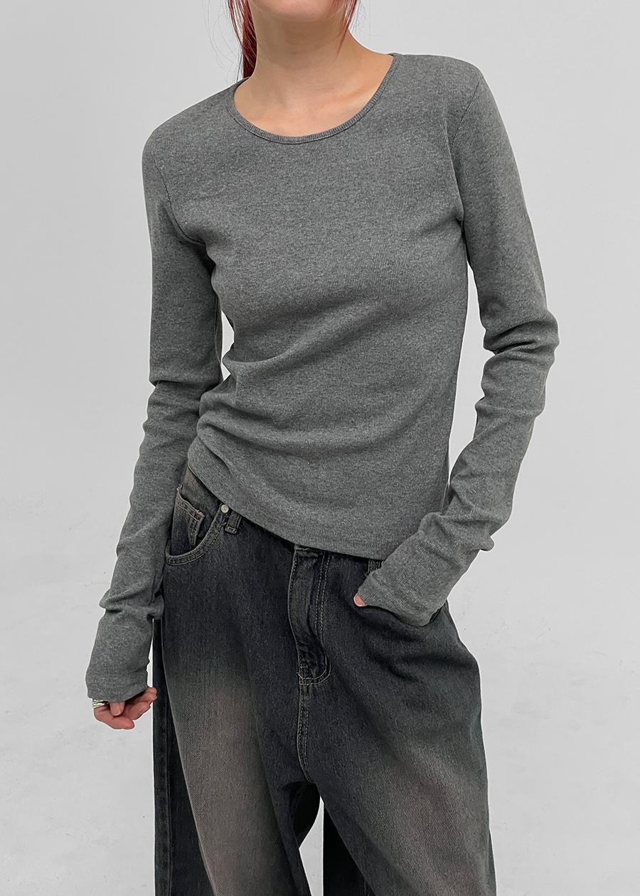 블랙업 [5만장판매] [MADE] 더츠비 라운드 긴팔티