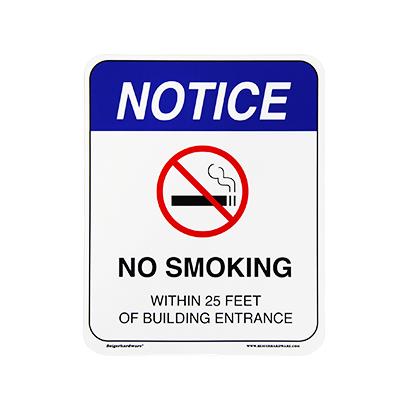 BH original sign_NO smoking
