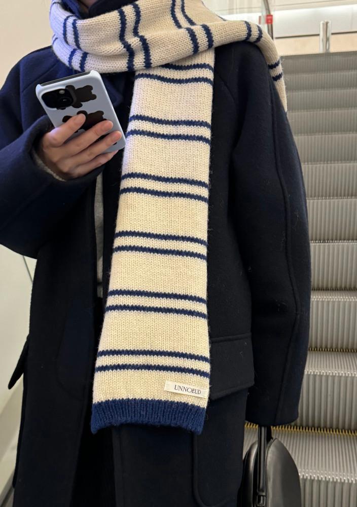 베그 스트라이프 머플러