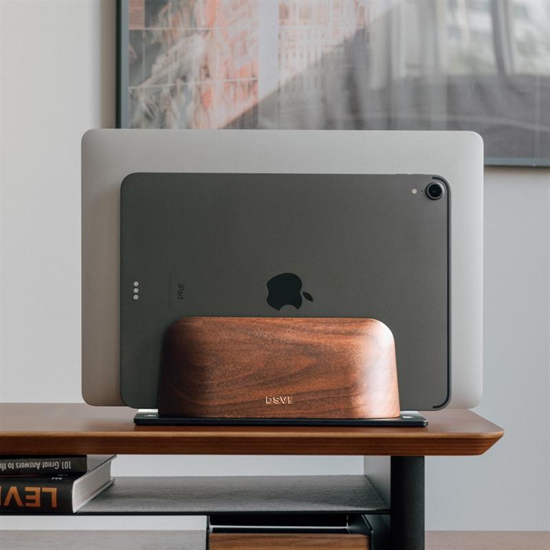 디저버 우드앤스틸 듀얼 노트북 수직 스탠드