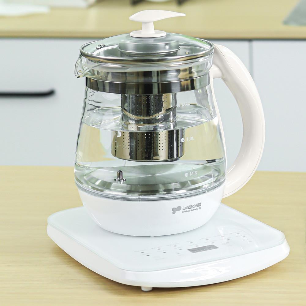 키친아트 분유포트 무선 전기 포트 주전자 티포트 차탕기