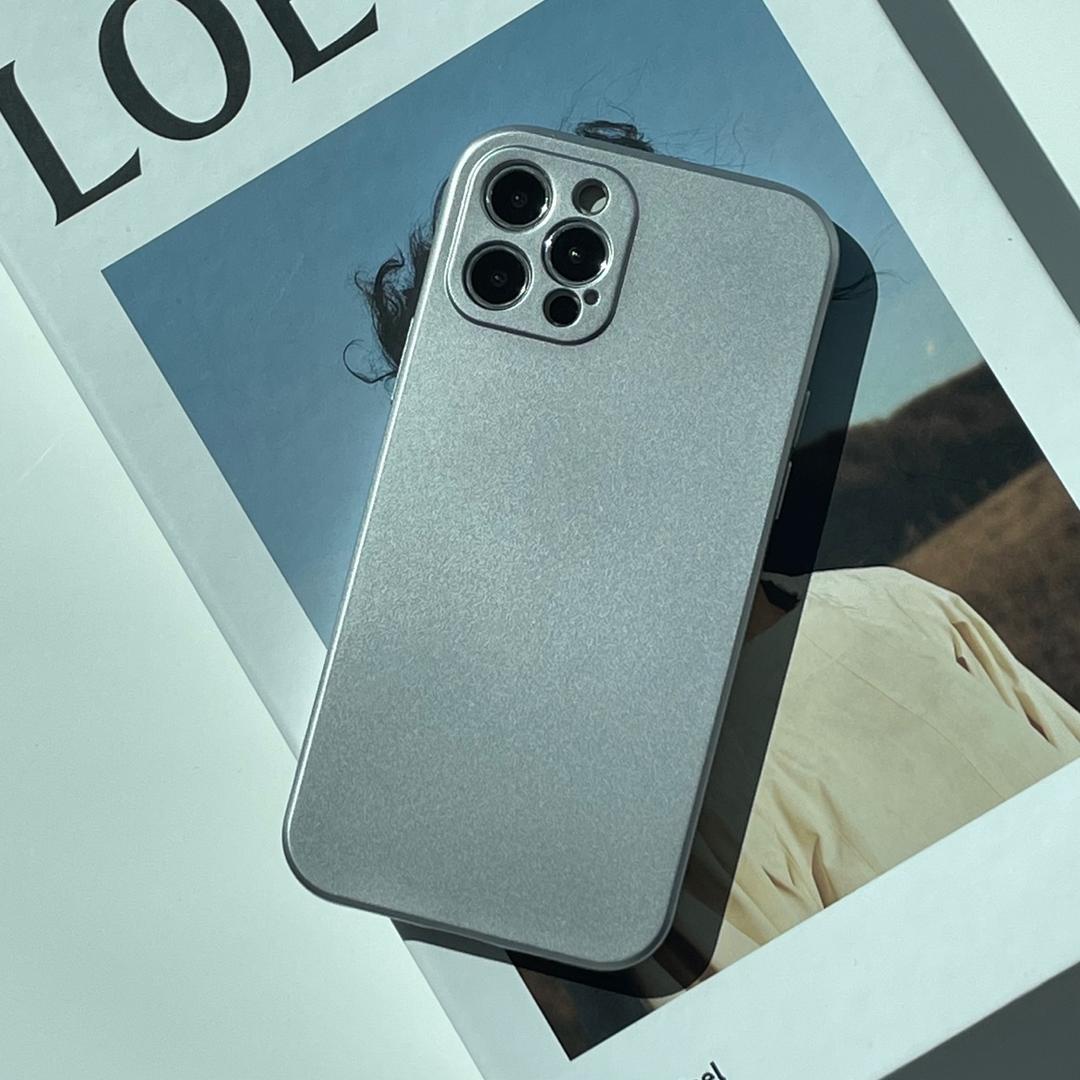 아이폰 심플 실버 케이스 ●(당일/set할인) 아이폰 실버 심플 커플 우정 케이스