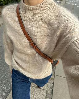 Balloon Sweater pattern by PetiteKnit