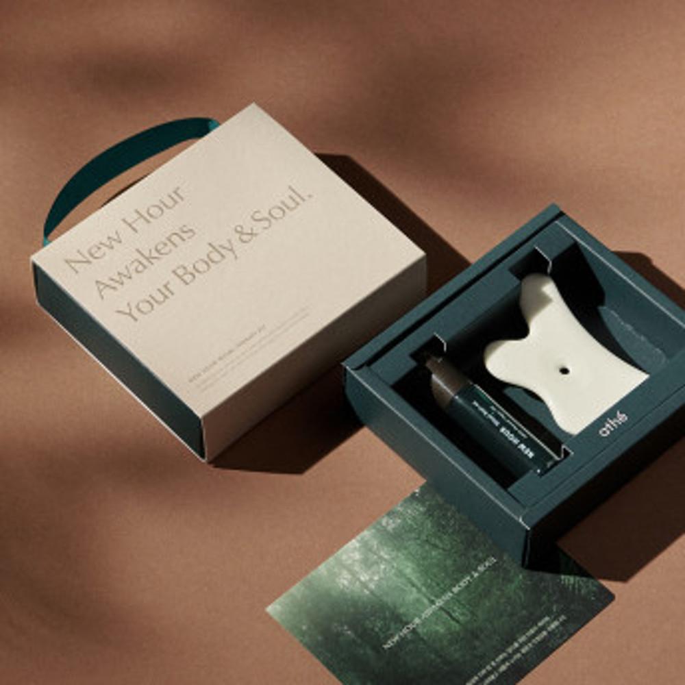 [힐링선물] 아떼 리추얼 테라피 키트 (괄사+롤온)