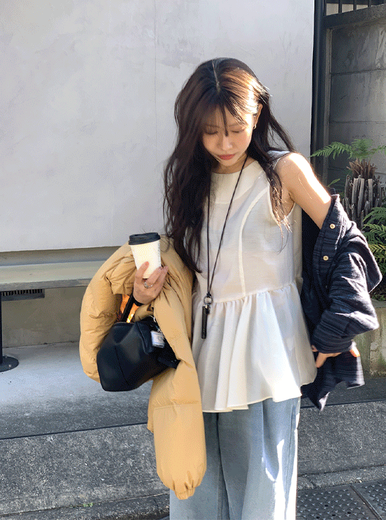 언더비 시프트 프릴 나시 bl, 울 6%