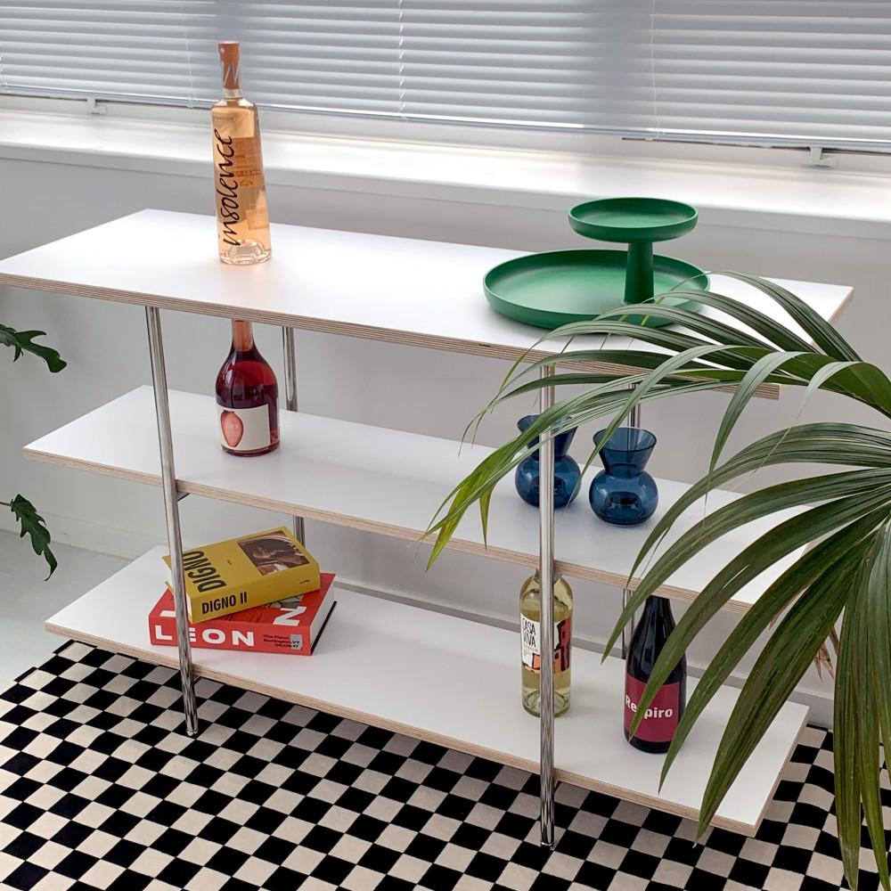 하우스온 베이직 3단 스텐 선반 13colors