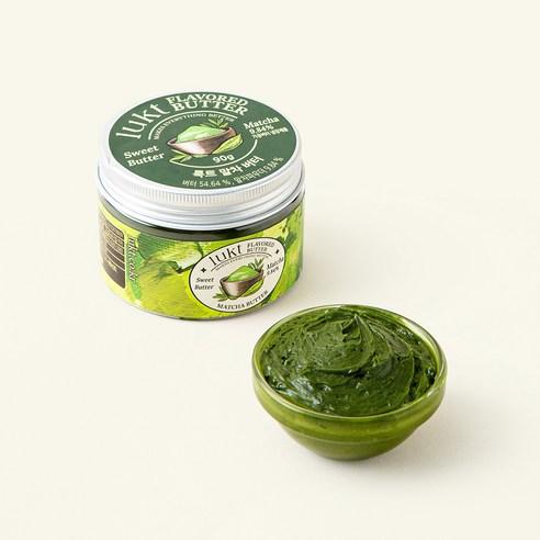 LUKT 말차 버터, 90g, 1개