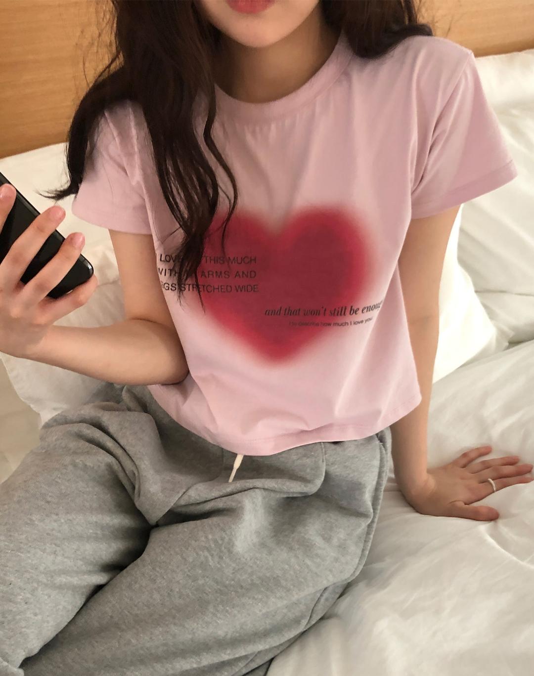 love lettering tee (4color)