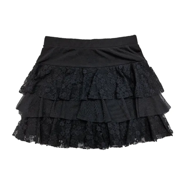 frill lace sk [레이스 캉캉 스커트]