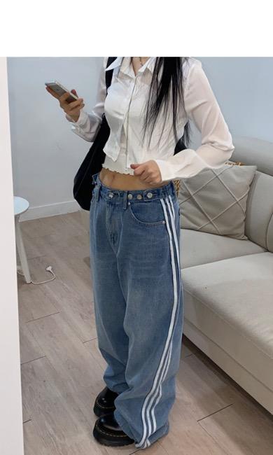 line string denim pt [2c]