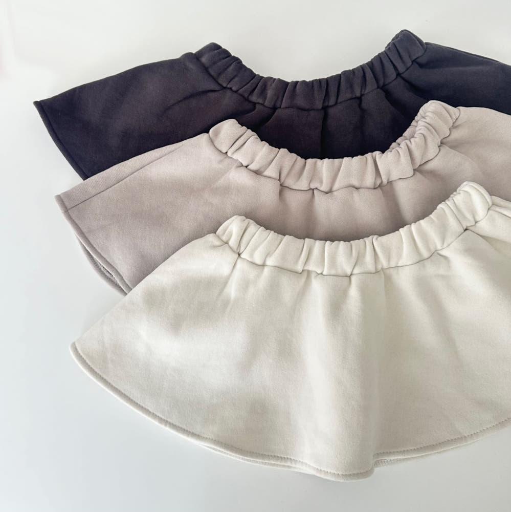 양기모 프릴 레이어드 플레어미니스커트 밴딩스커트 (3colors)