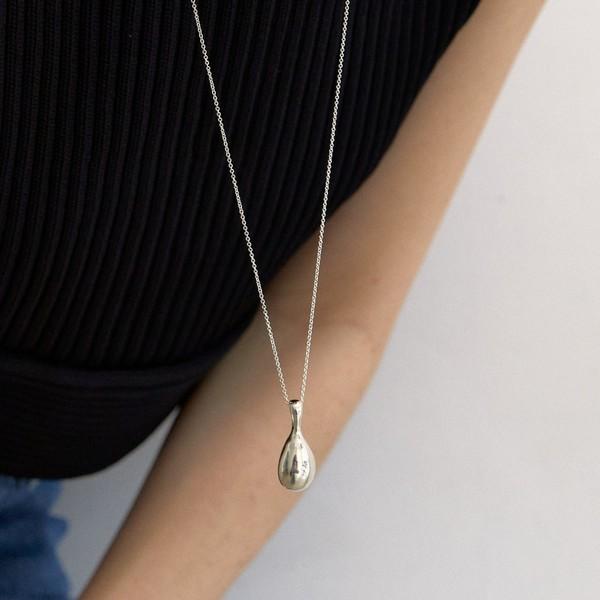WATER DROP LONG NECKLACE-002