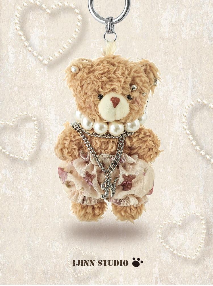 1JINN STUDIO A bear key ring
