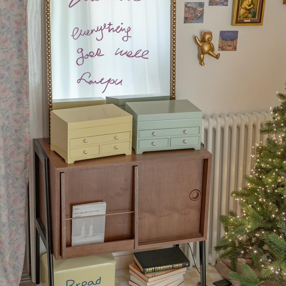 리베르떼 진주 주얼리 보관함 멀티 서랍