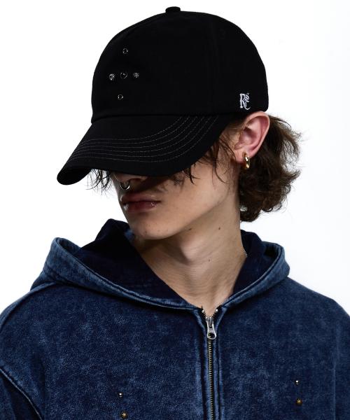 WESTERN RIVET BALL CAP - BLACK