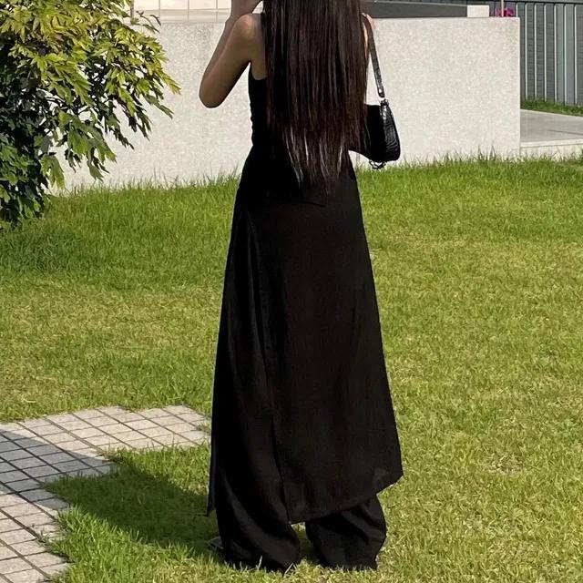 언발 랩 스커트팬츠(WRAP PANTS 1)