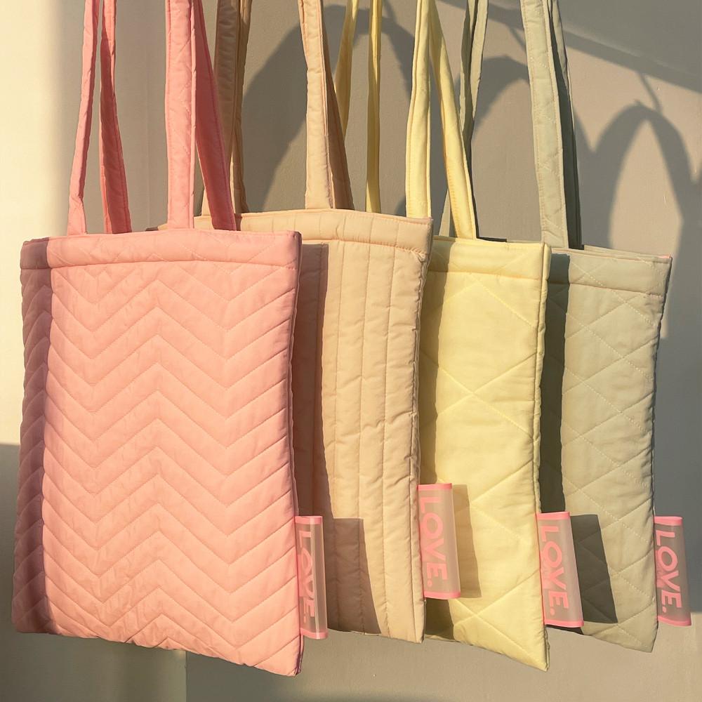 드리미 포포백 Dreami fofo bag 누빔가방 에코백 여성가방