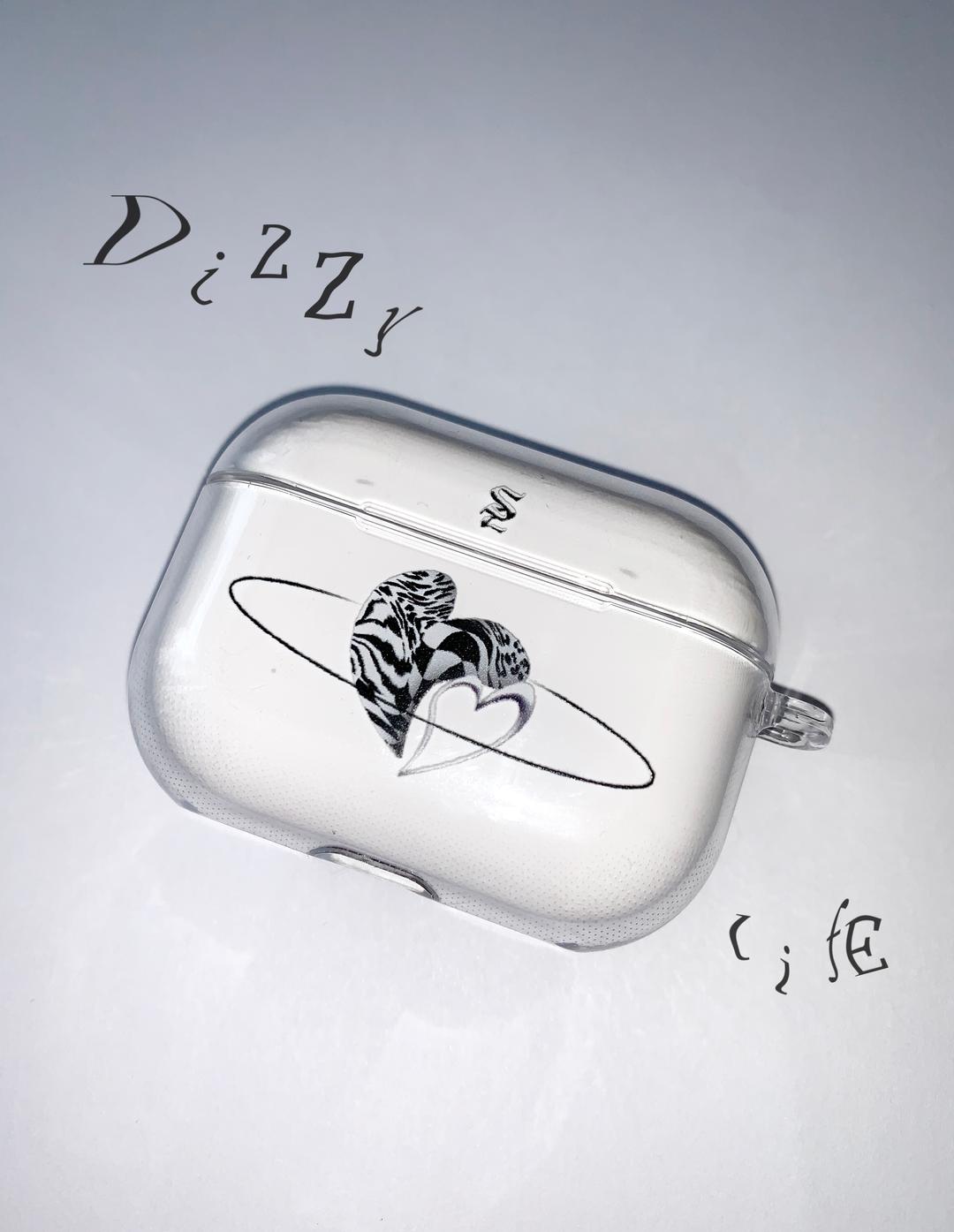 [당일발송] Dizzy life air pods case - clear ver. (투명 버전) / 새상품 1,2세대 재고 1개