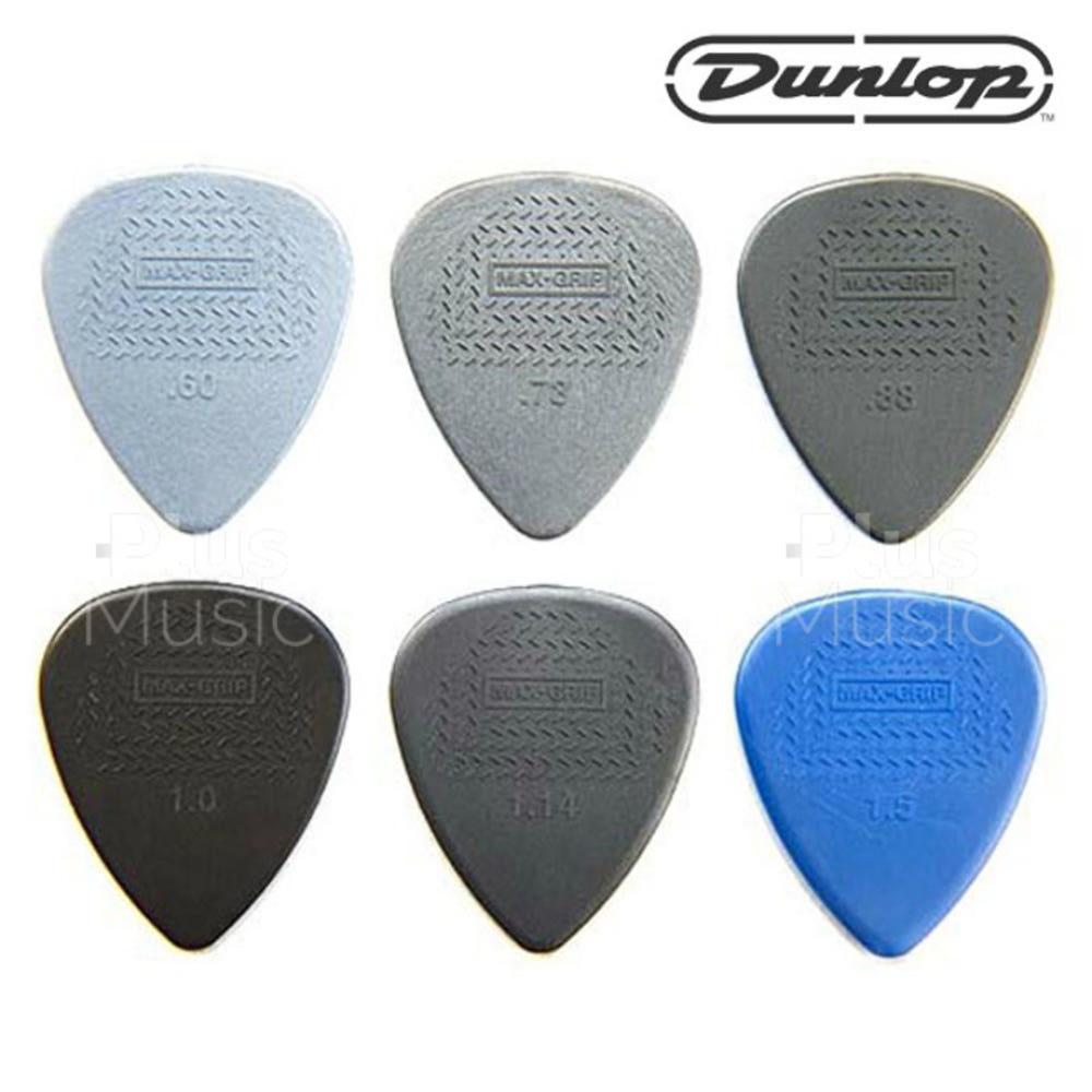 Dunlop 나일론 맥스그립 스탠다드 미끄럼방지 통기타 일렉기타피크